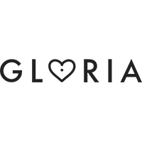 logo gloria cinza